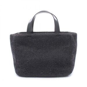 Prada Triangle Logo Tote Hand Bag #303481P46B